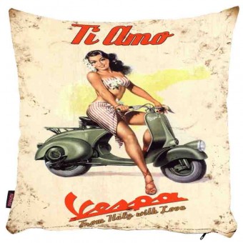 Retro Yastık Kılıfı